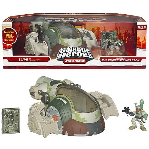 Star Wars Galactic Heroes Boba Fett Slave I Set